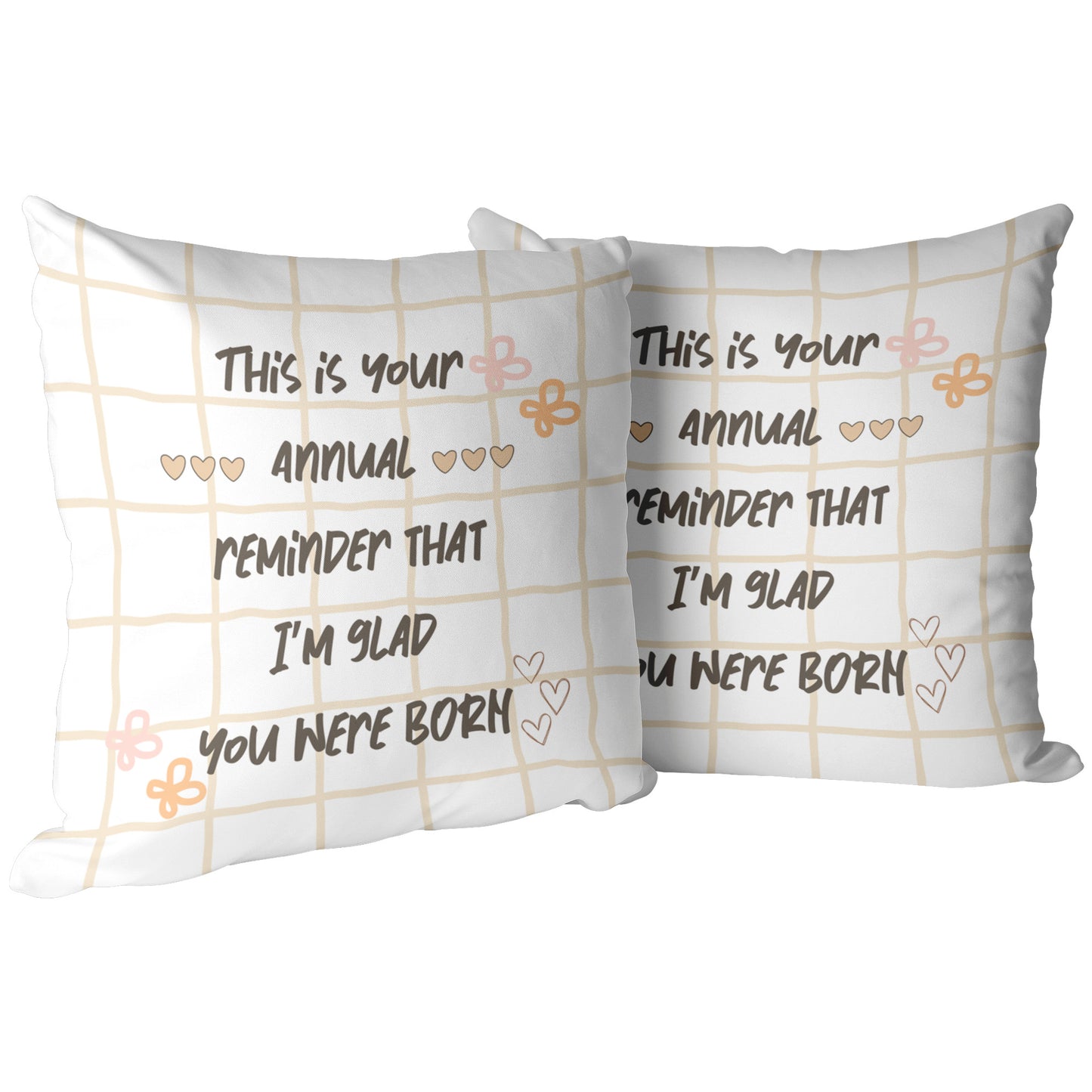 Pillow Happy Birthday Design 15