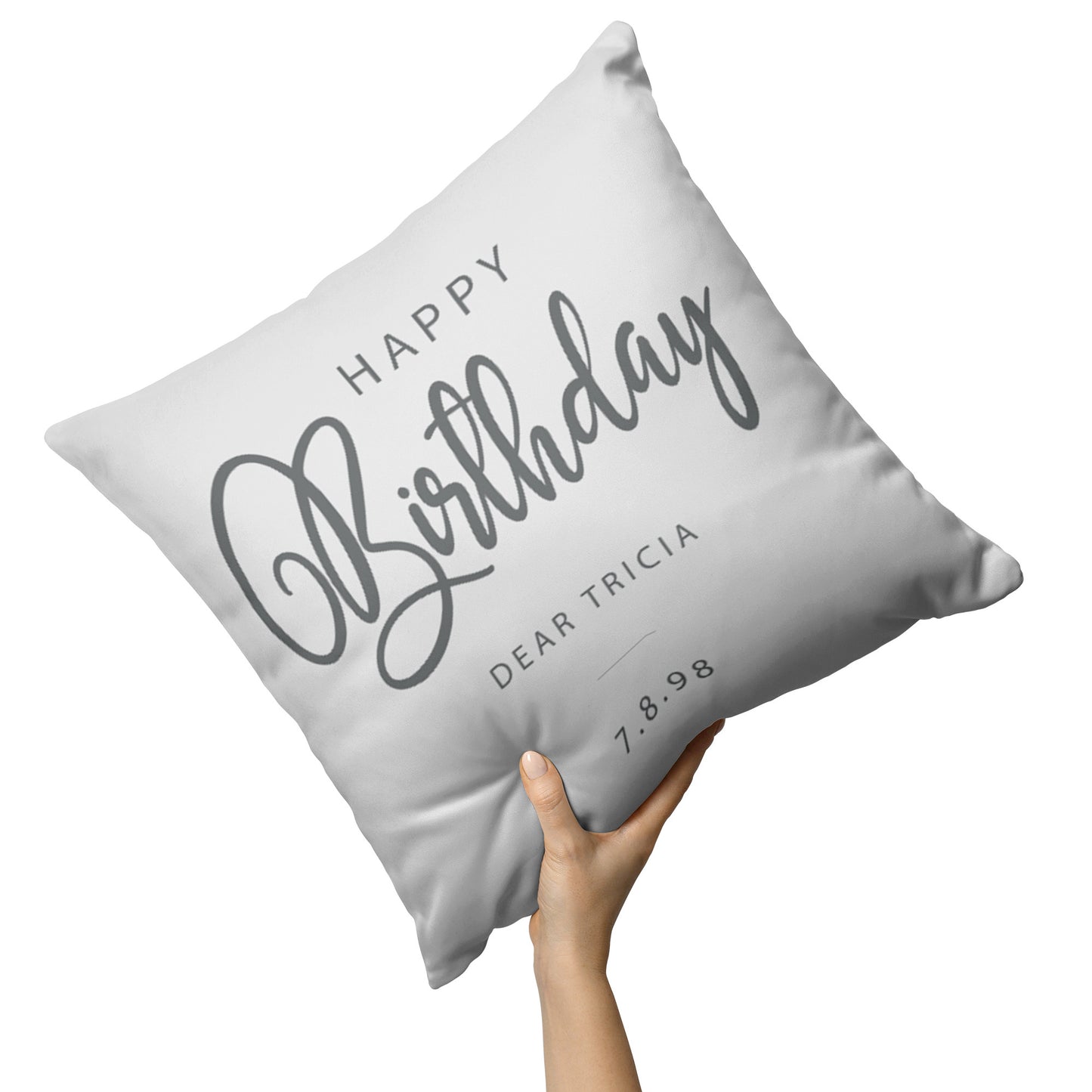 PILLOW HAPPY BIRTHDAY DESIGN #6