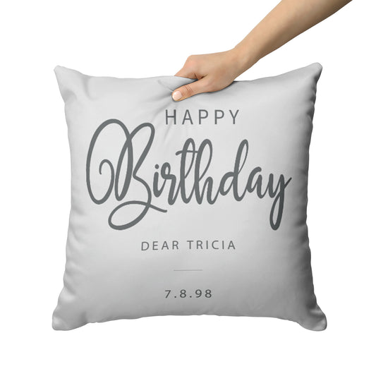 PILLOW HAPPY BIRTHDAY DESIGN #6
