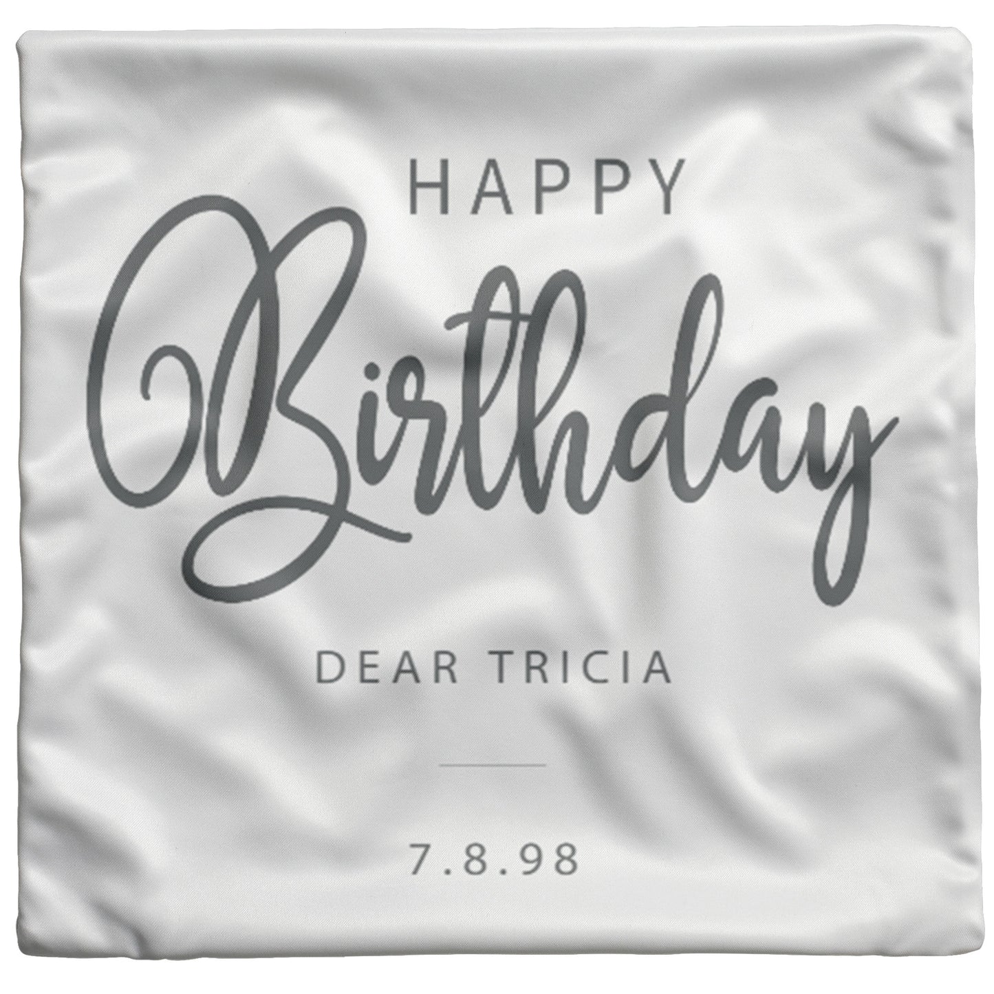 PILLOW HAPPY BIRTHDAY DESIGN #6