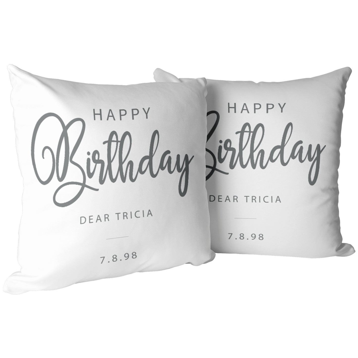 PILLOW HAPPY BIRTHDAY DESIGN #6