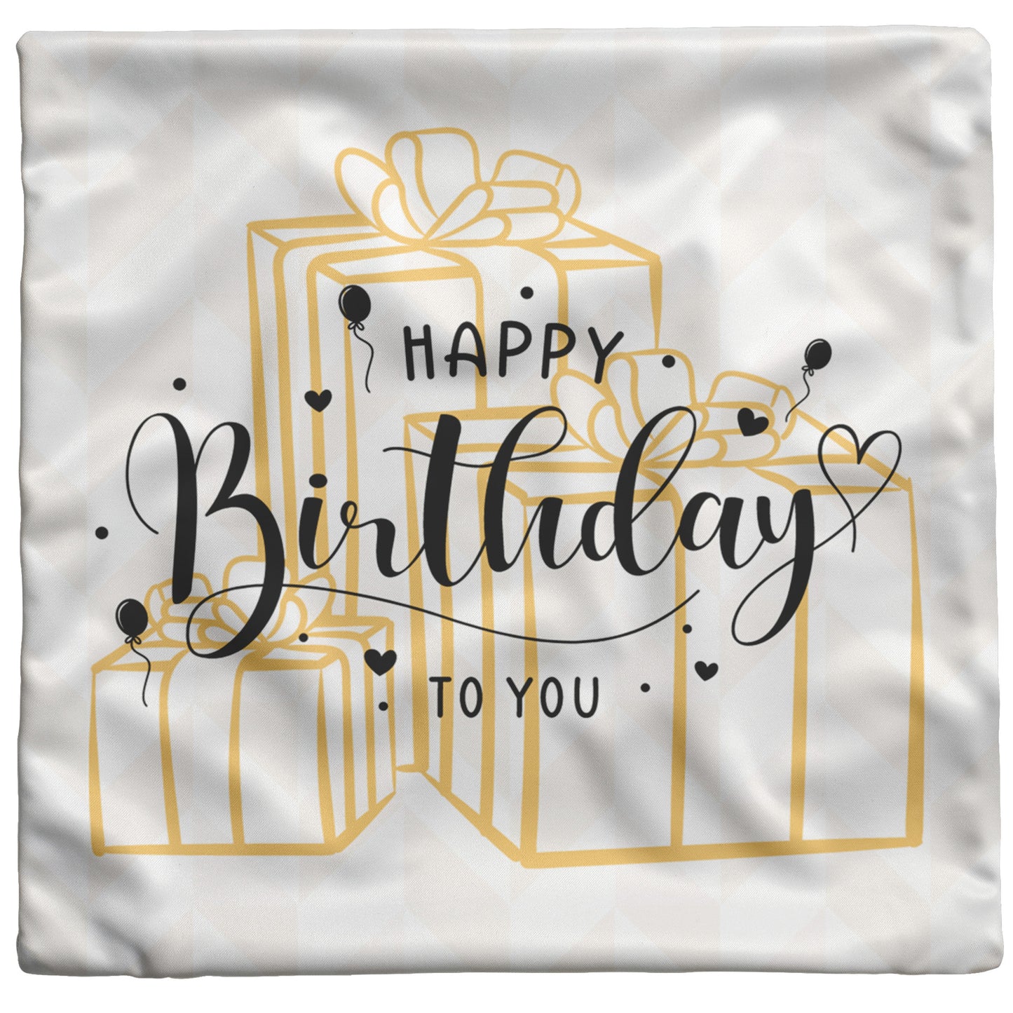 Pillow Happy Birthday Design 7