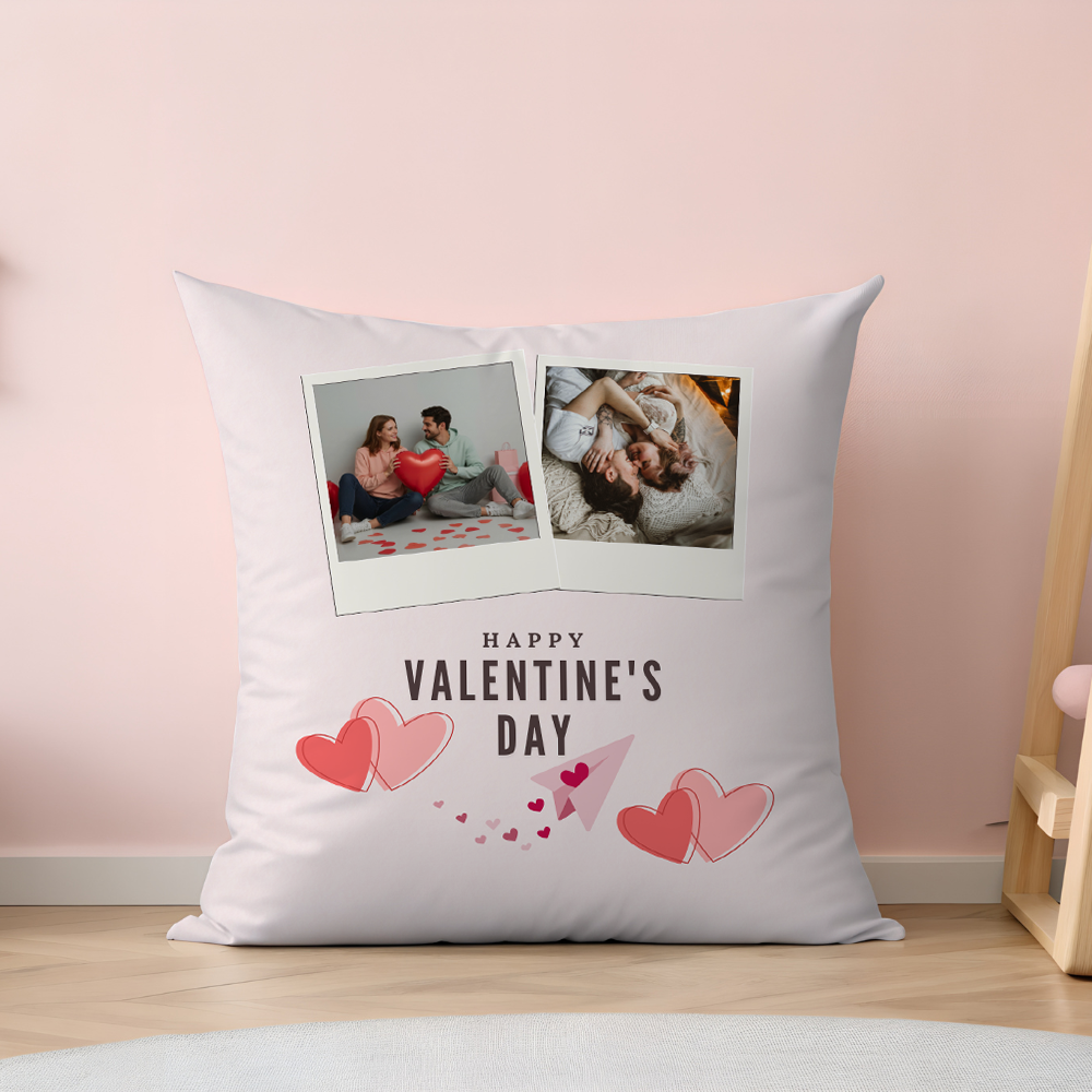 Personalize Valentines Pillow 1