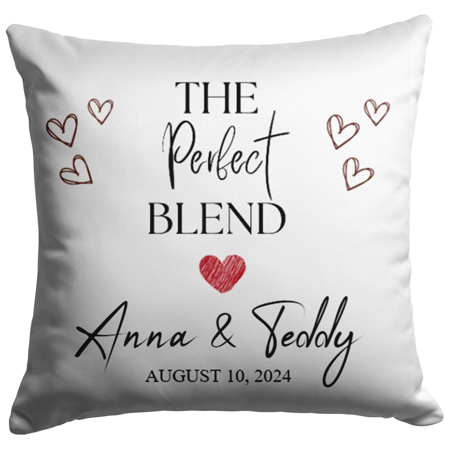 PILLOW WEDDING DESIGN #1
