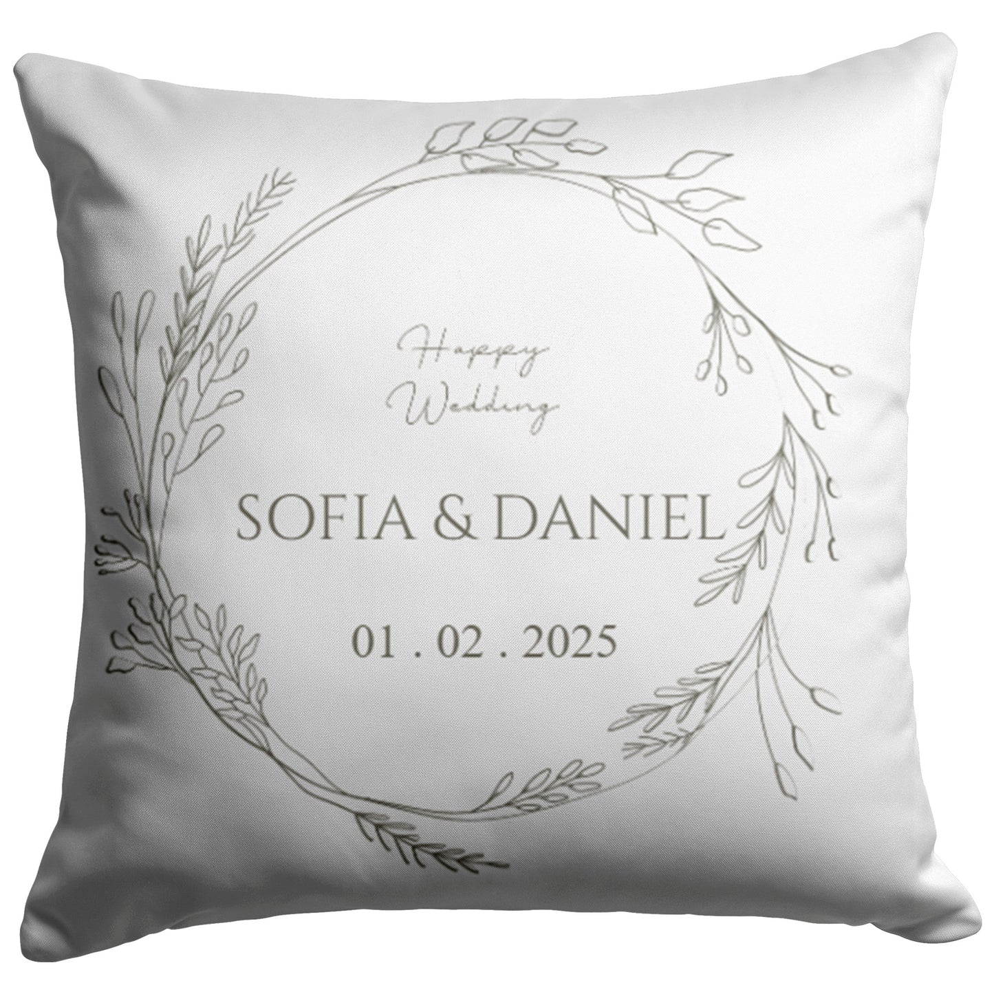 PILLOW WEDDING DESIGN #2