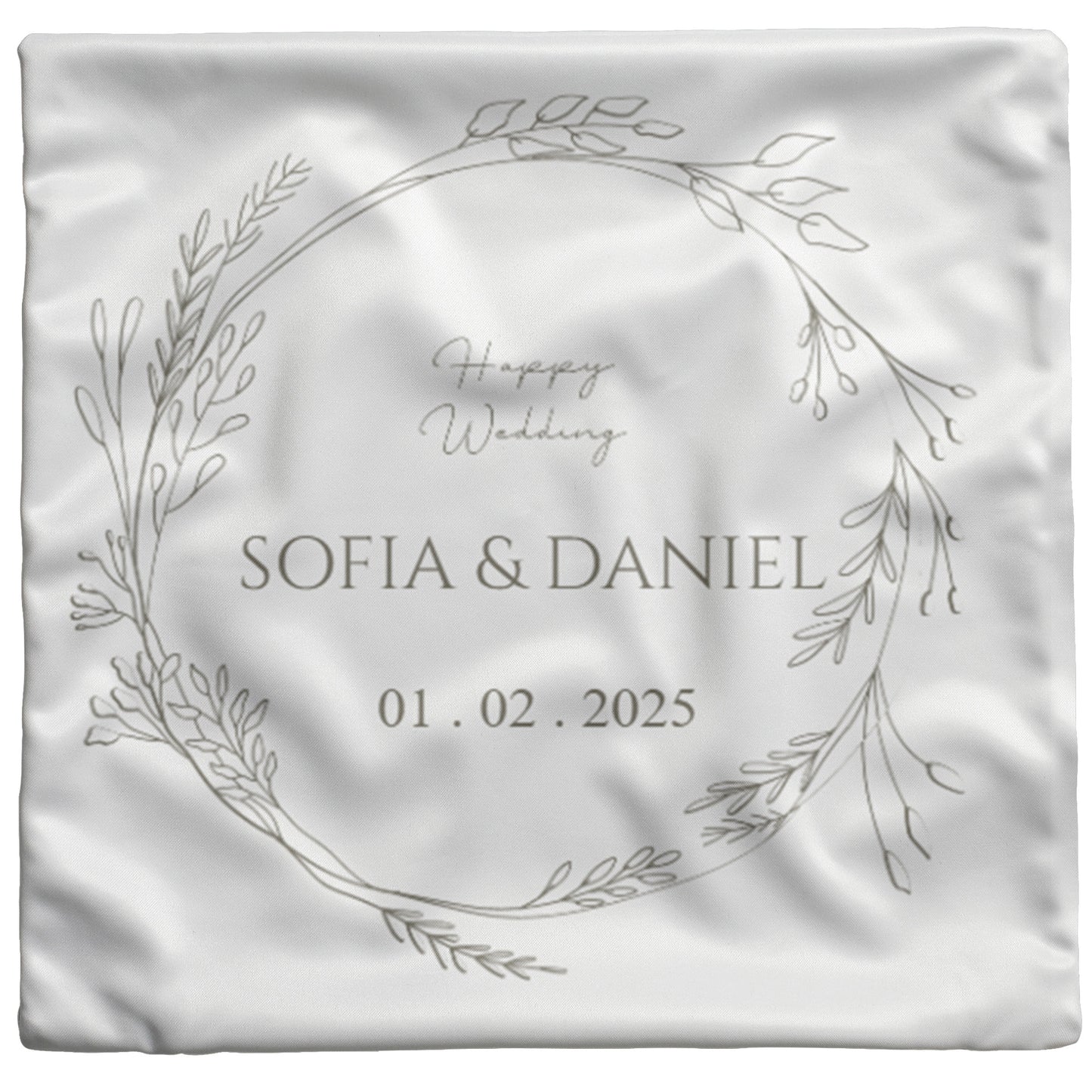 PILLOW WEDDING DESIGN #2