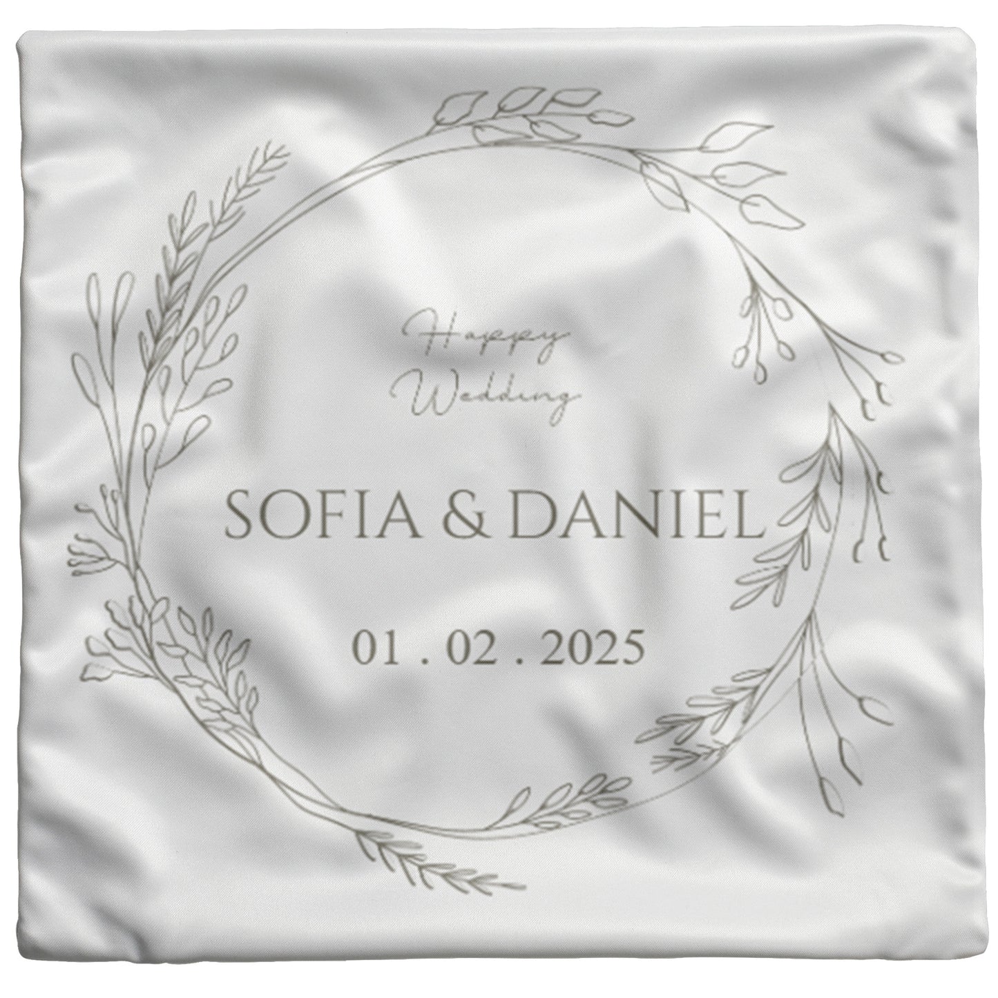 PILLOW WEDDING DESIGN #2