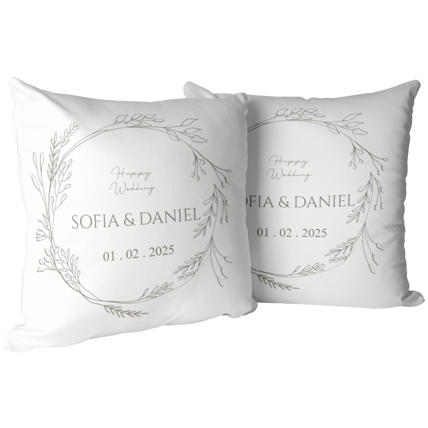 PILLOW WEDDING DESIGN #2