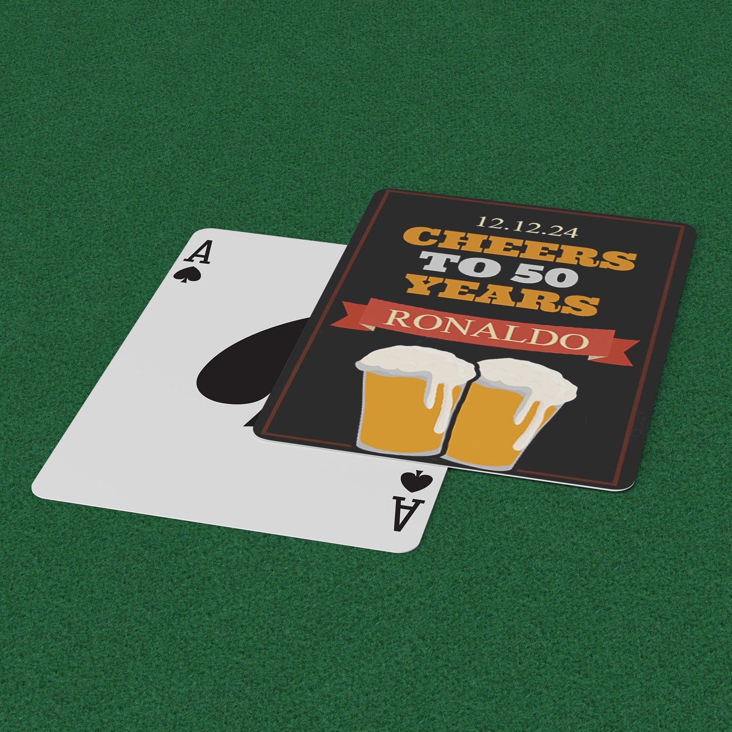 PLAYING CARDS BIRTHDAY DESIGN #2