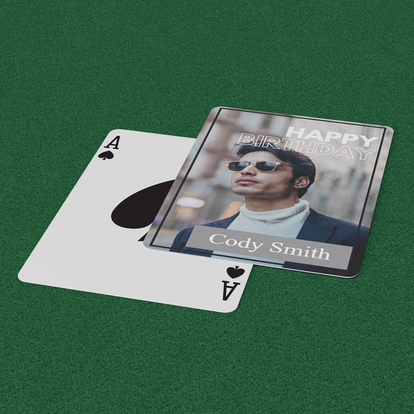 PLAYING CARDS BIRTHDAY DESIGN #3