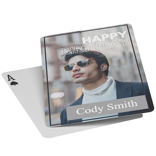 PLAYING CARDS BIRTHDAY DESIGN #3