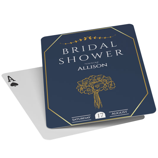 PLAYING CARDS BRIDAL DESIGN #3