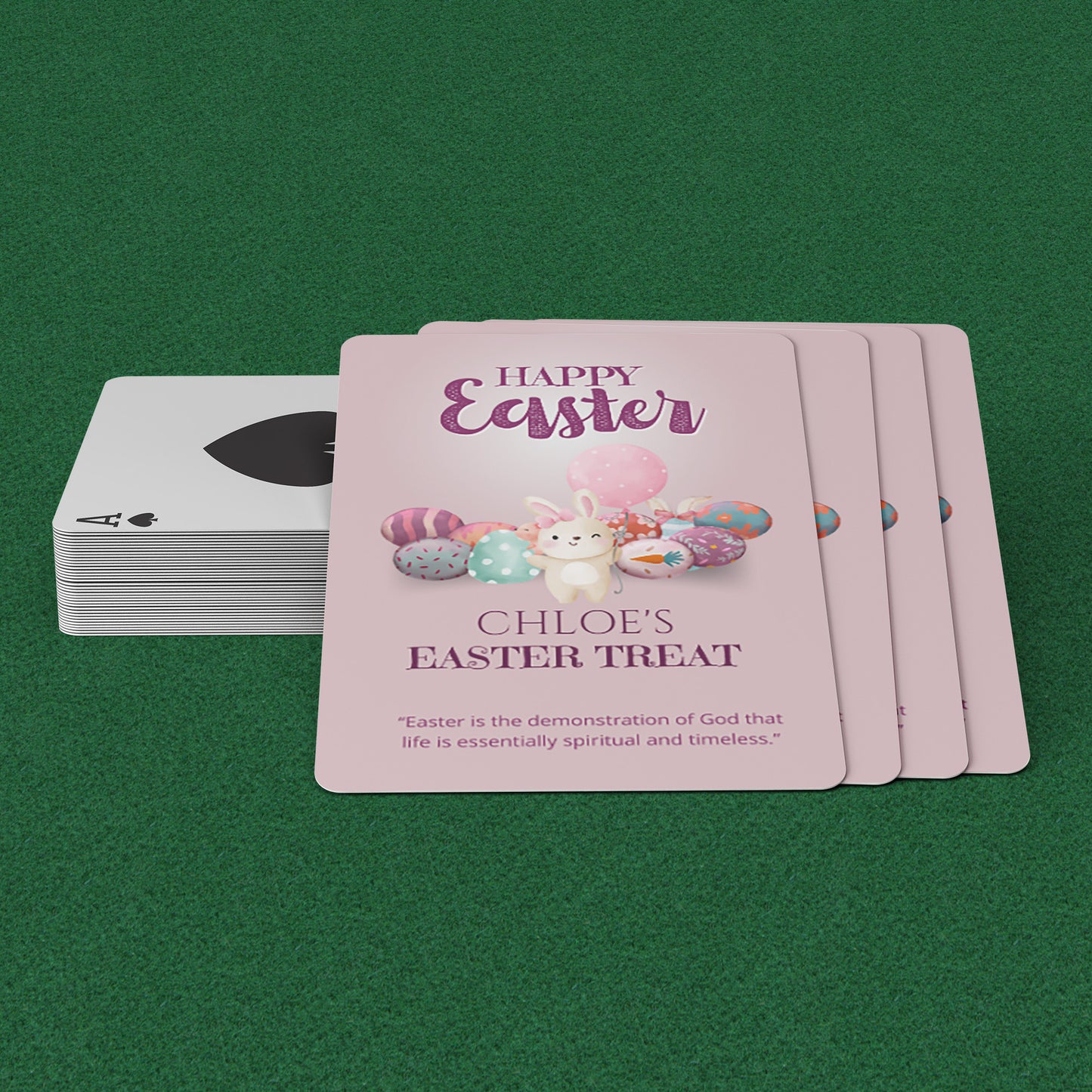 Playing Cards Easter Design 1