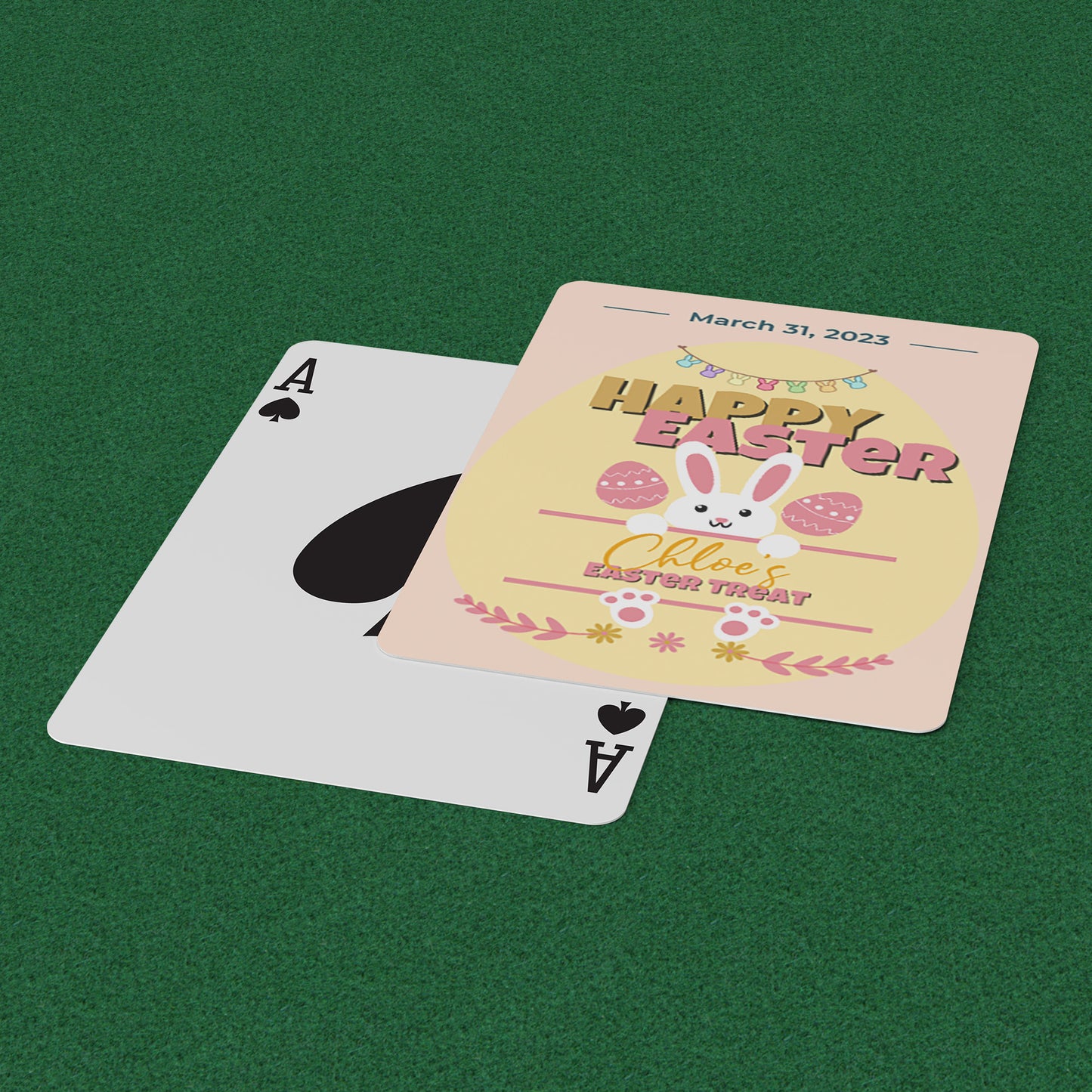 Playing Cards Easter Design 3
