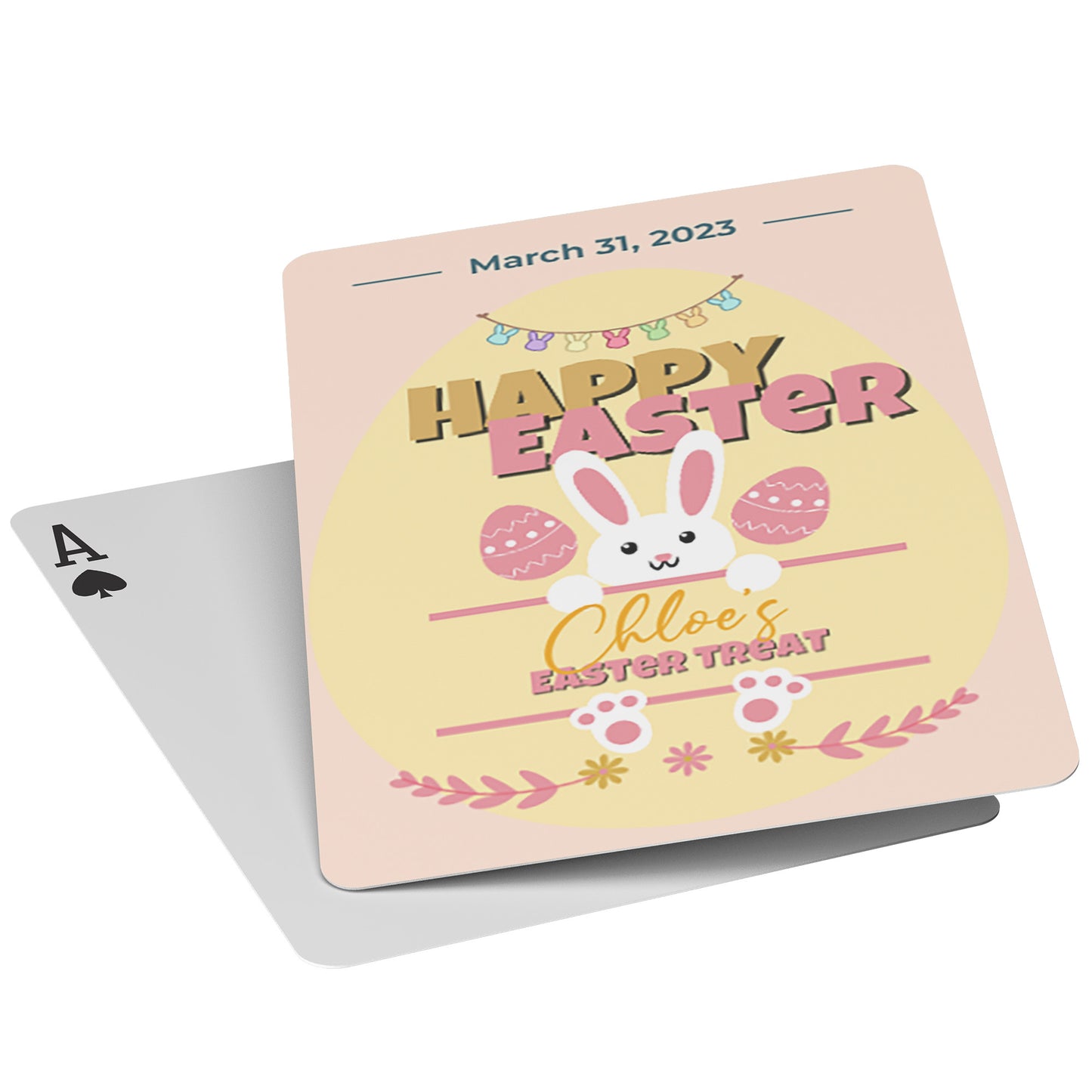Playing Cards Easter Design 3