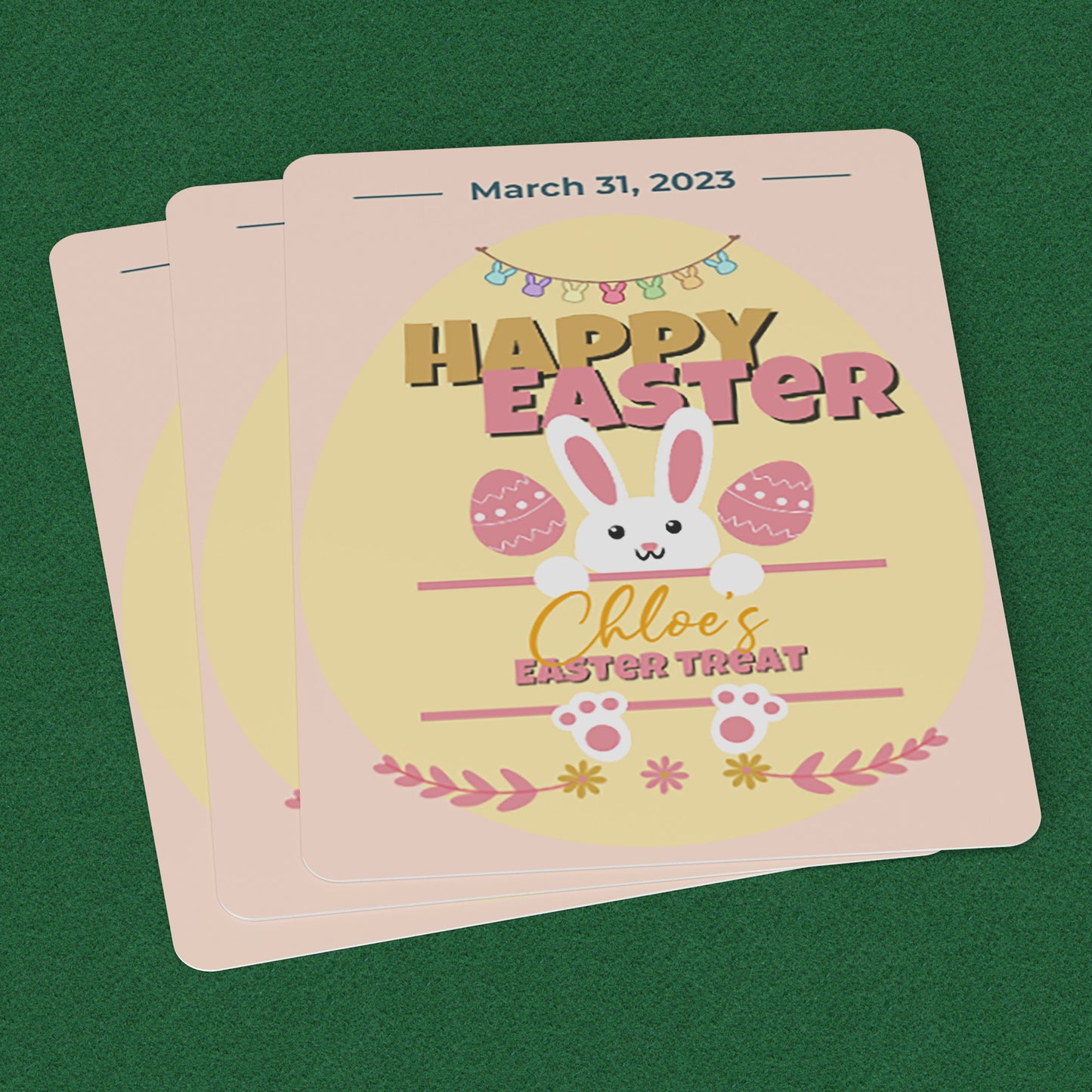 Playing Cards Easter Design 3