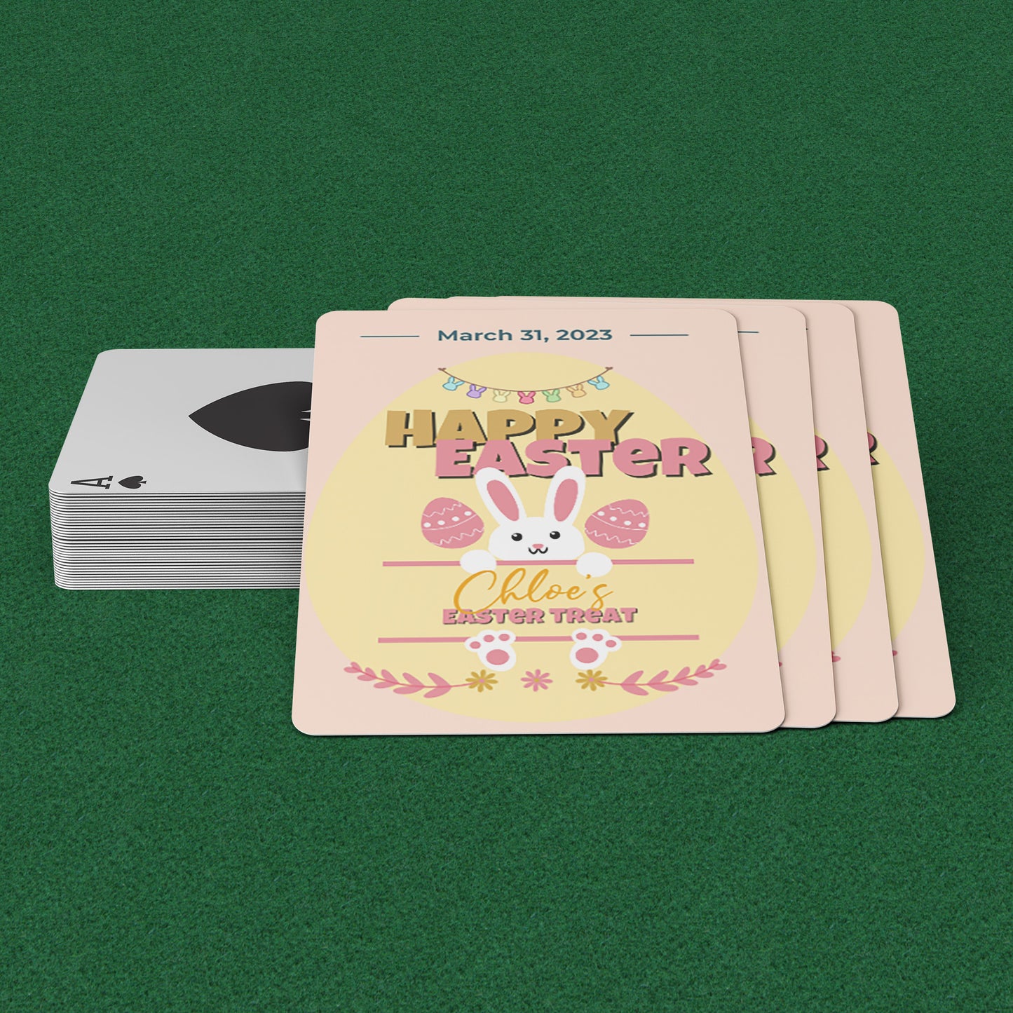 Playing Cards Easter Design 3