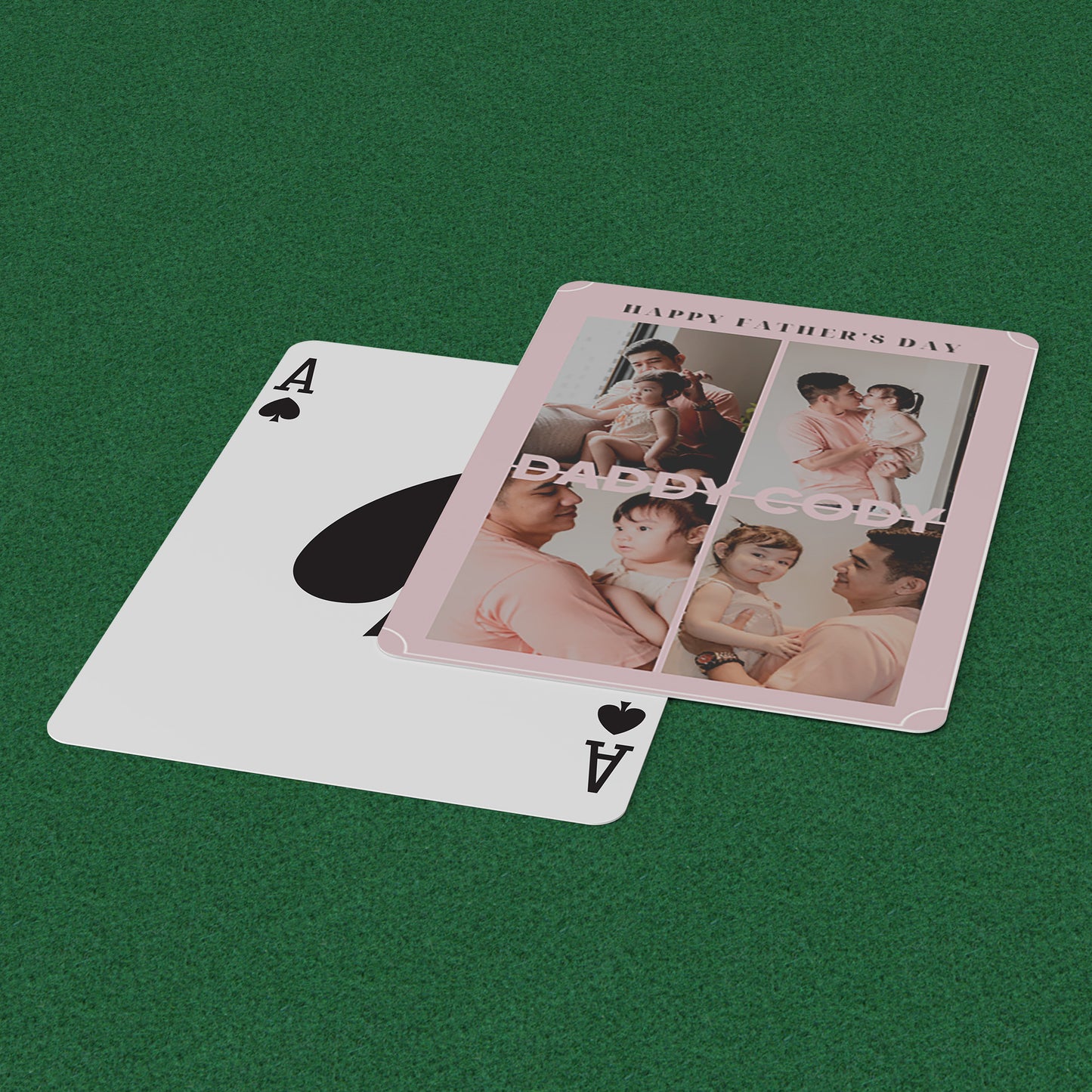 Playing Cards Father's day Design 2