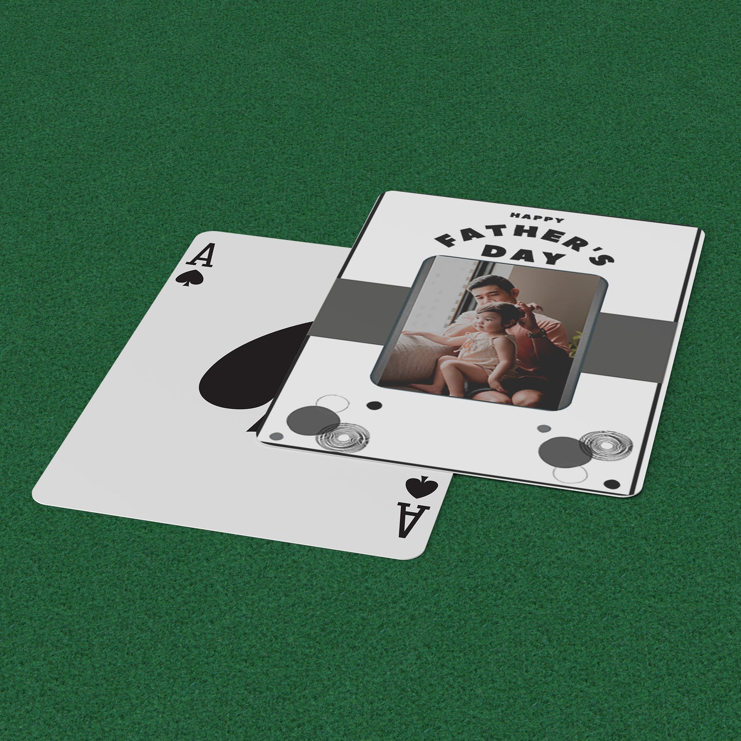 Playing Cards Father's day Design 3