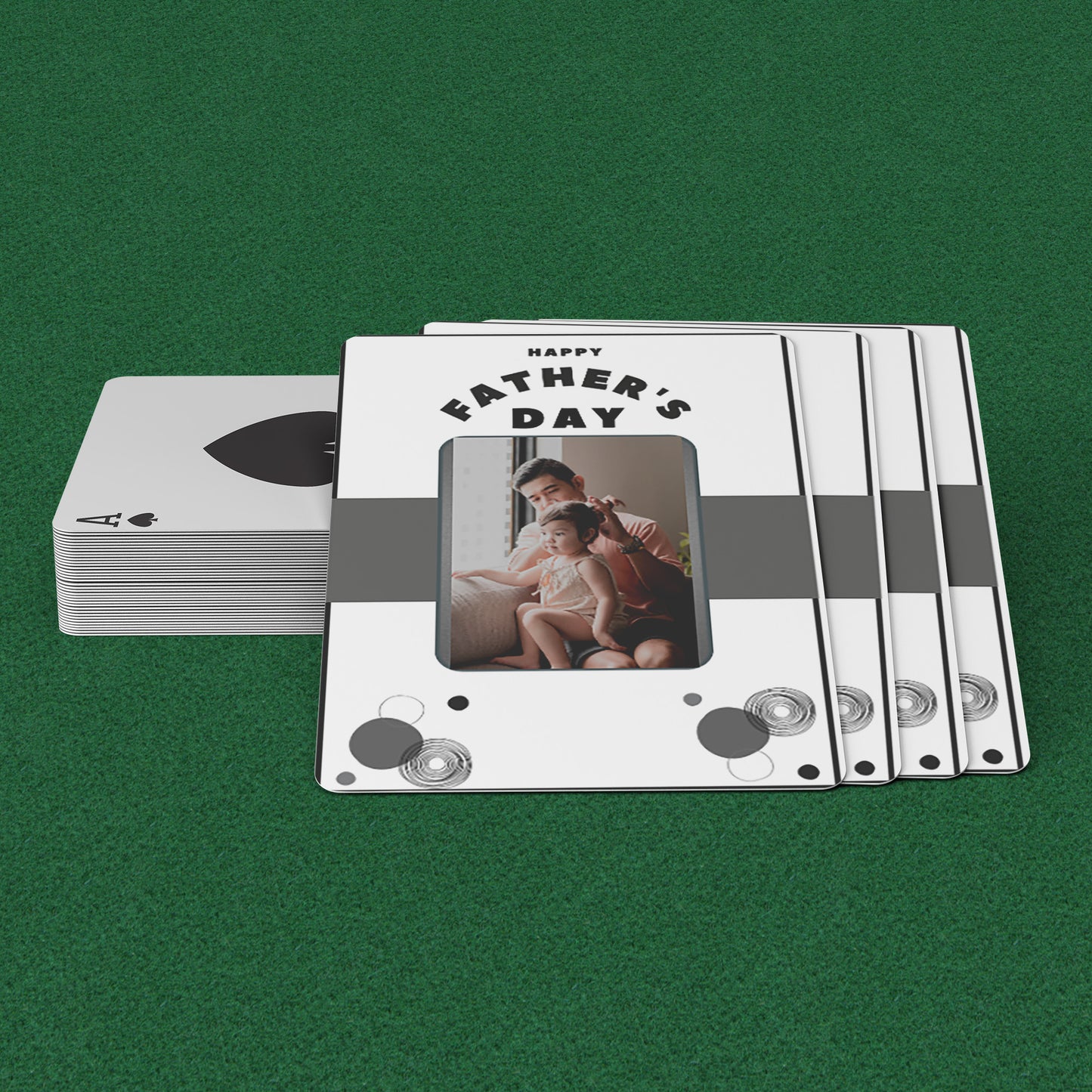 Playing Cards Father's day Design 3