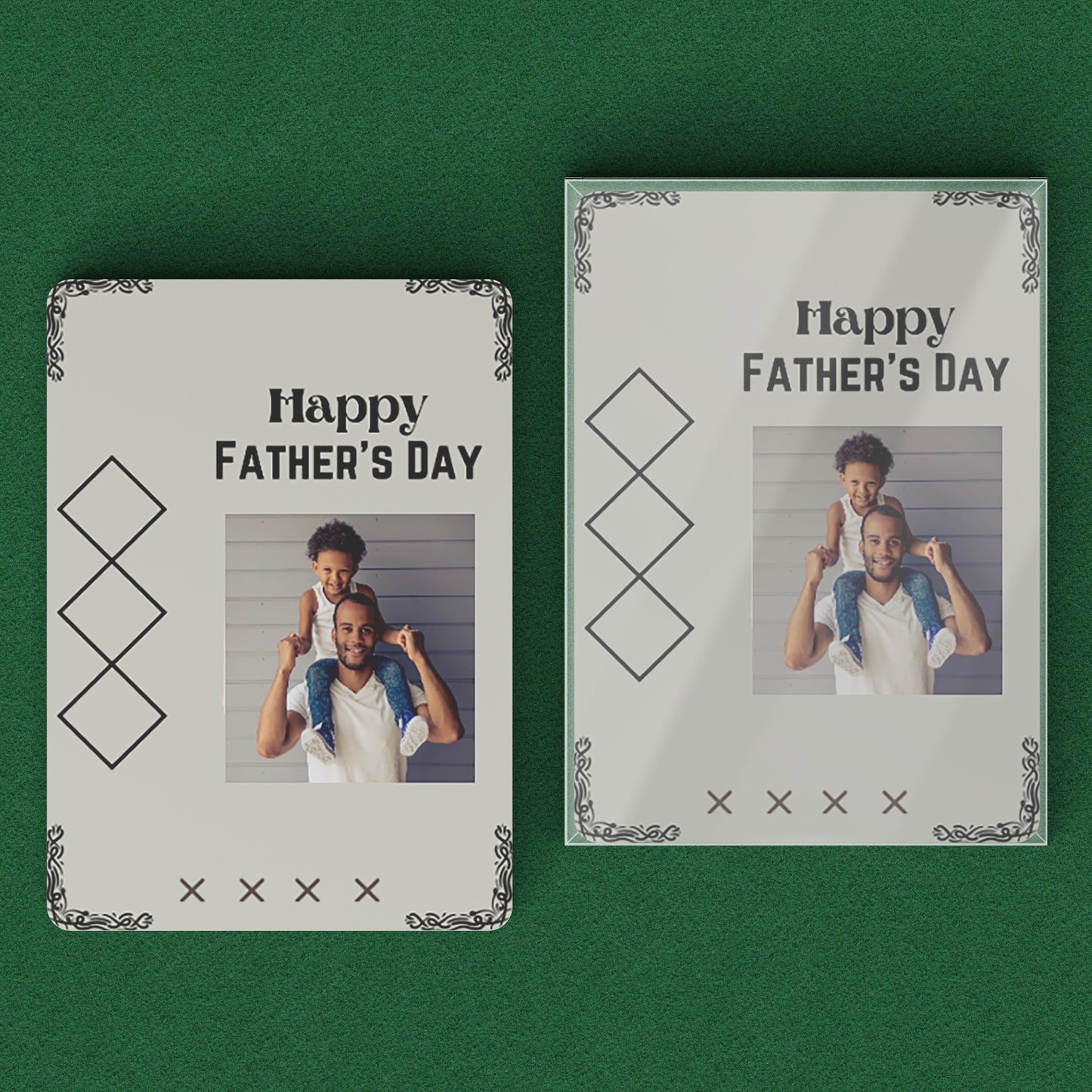 Playing Cards Father's day Design 4