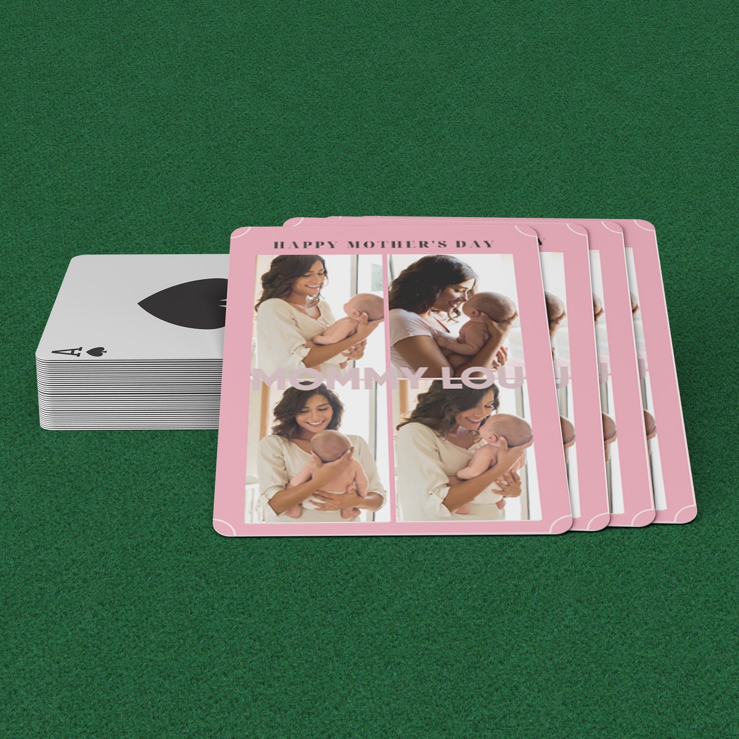 Playing Cards Mother's day Design 1