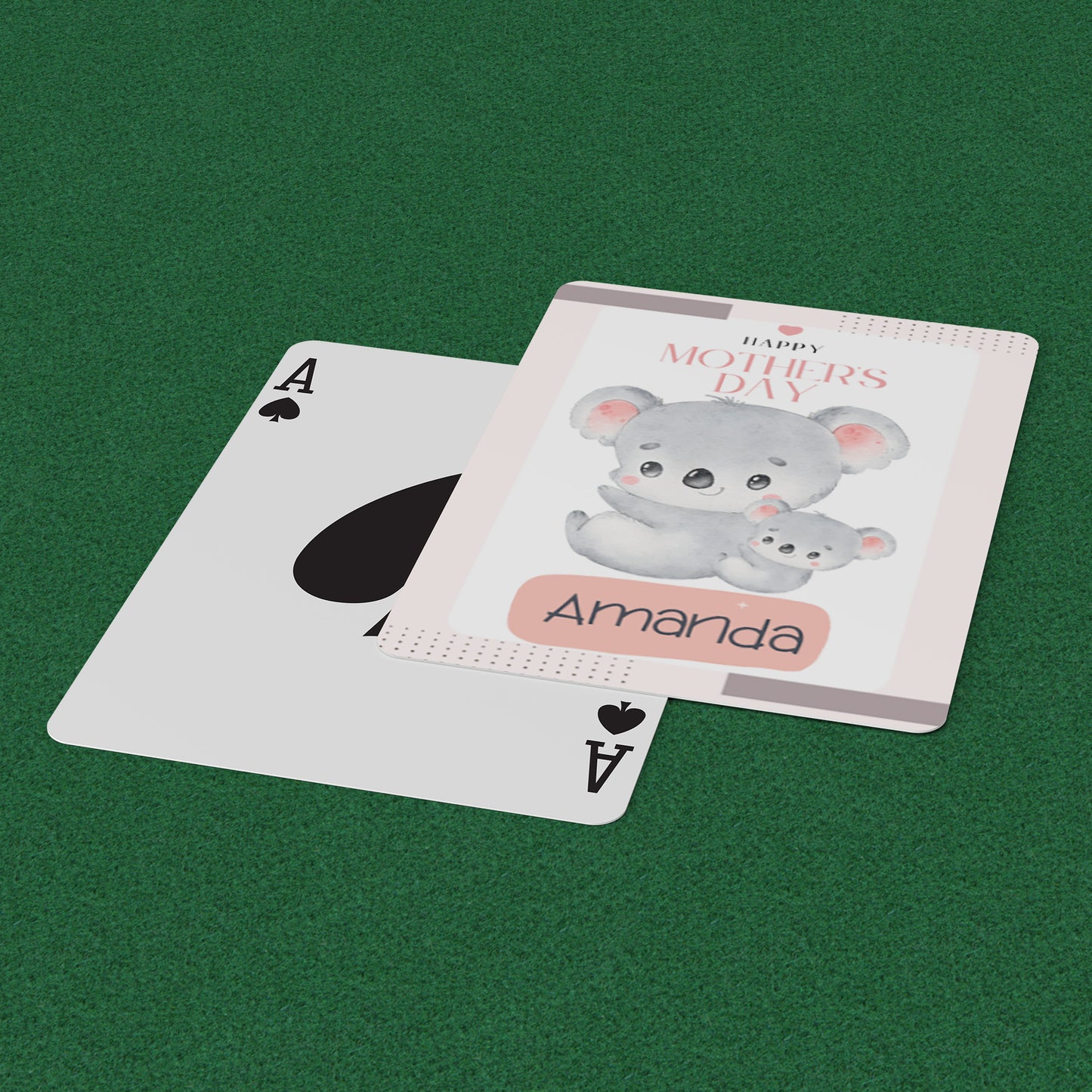 Playing Cards Mother's day Design 4