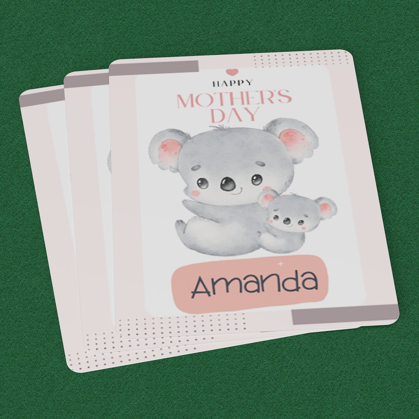 Playing Cards Mother's day Design 4