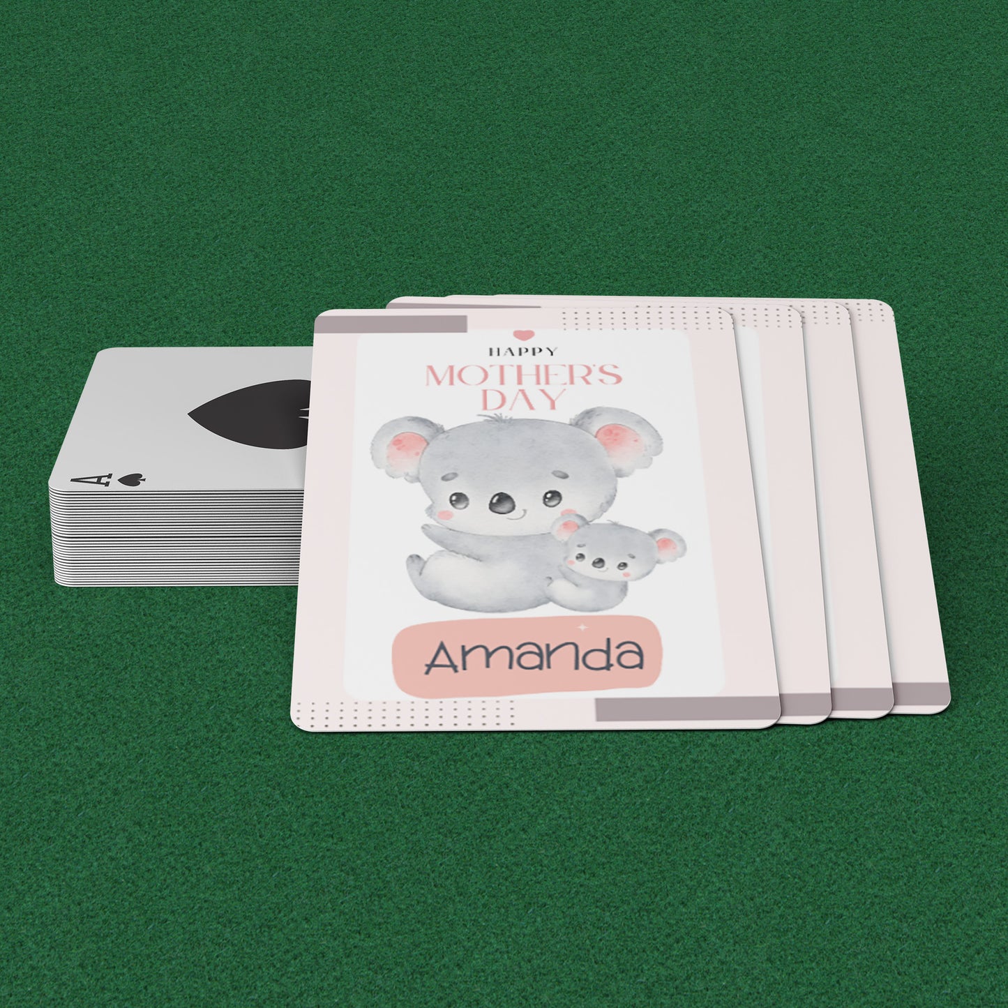 Playing Cards Mother's day Design 4