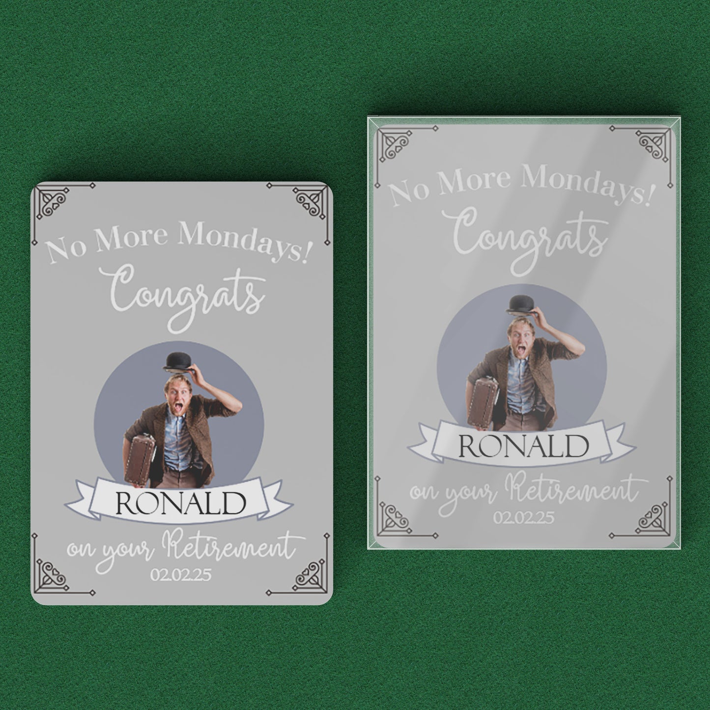 Playing Cards Retirement Design 2