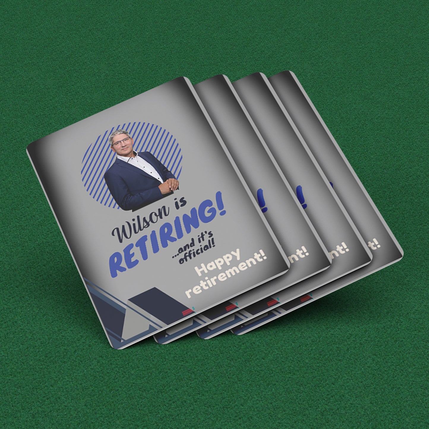 Playing Cards Retirement Design 3