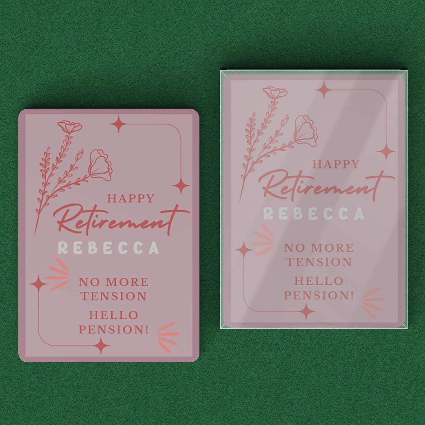 Playing Cards Retirement Design 4