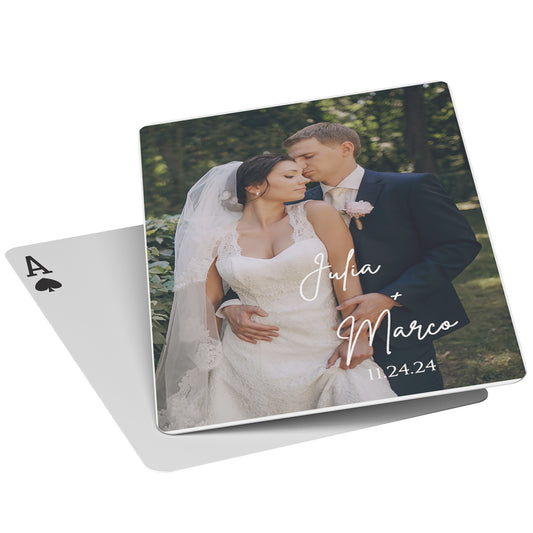 PLAYING CARDS WEDDING DESIGN #1