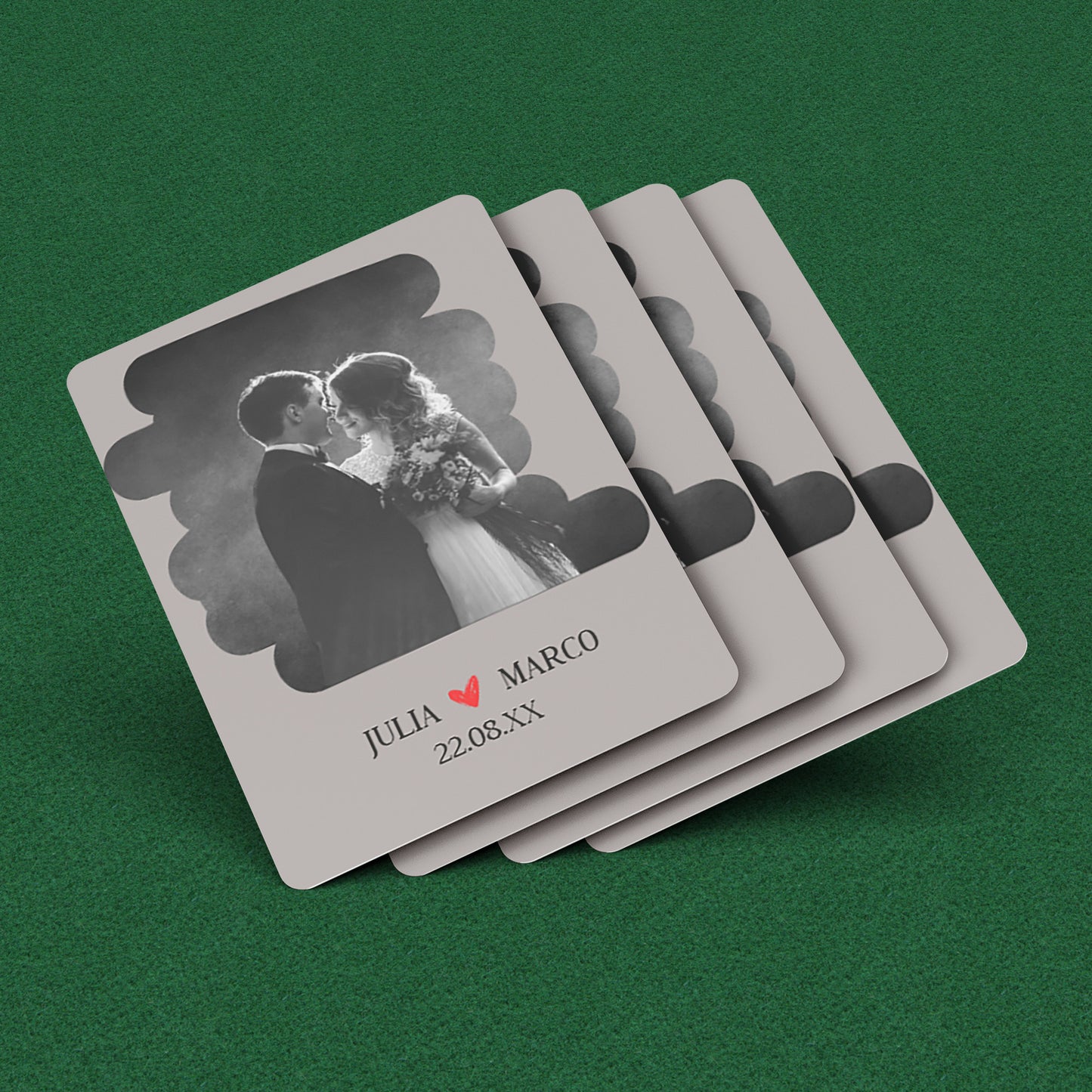 PLAYING CARDS WEDDING DESIGN #2