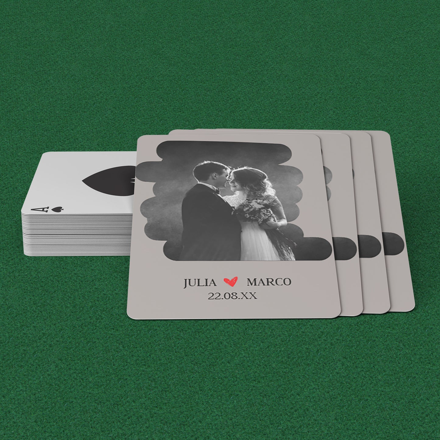 PLAYING CARDS WEDDING DESIGN #2