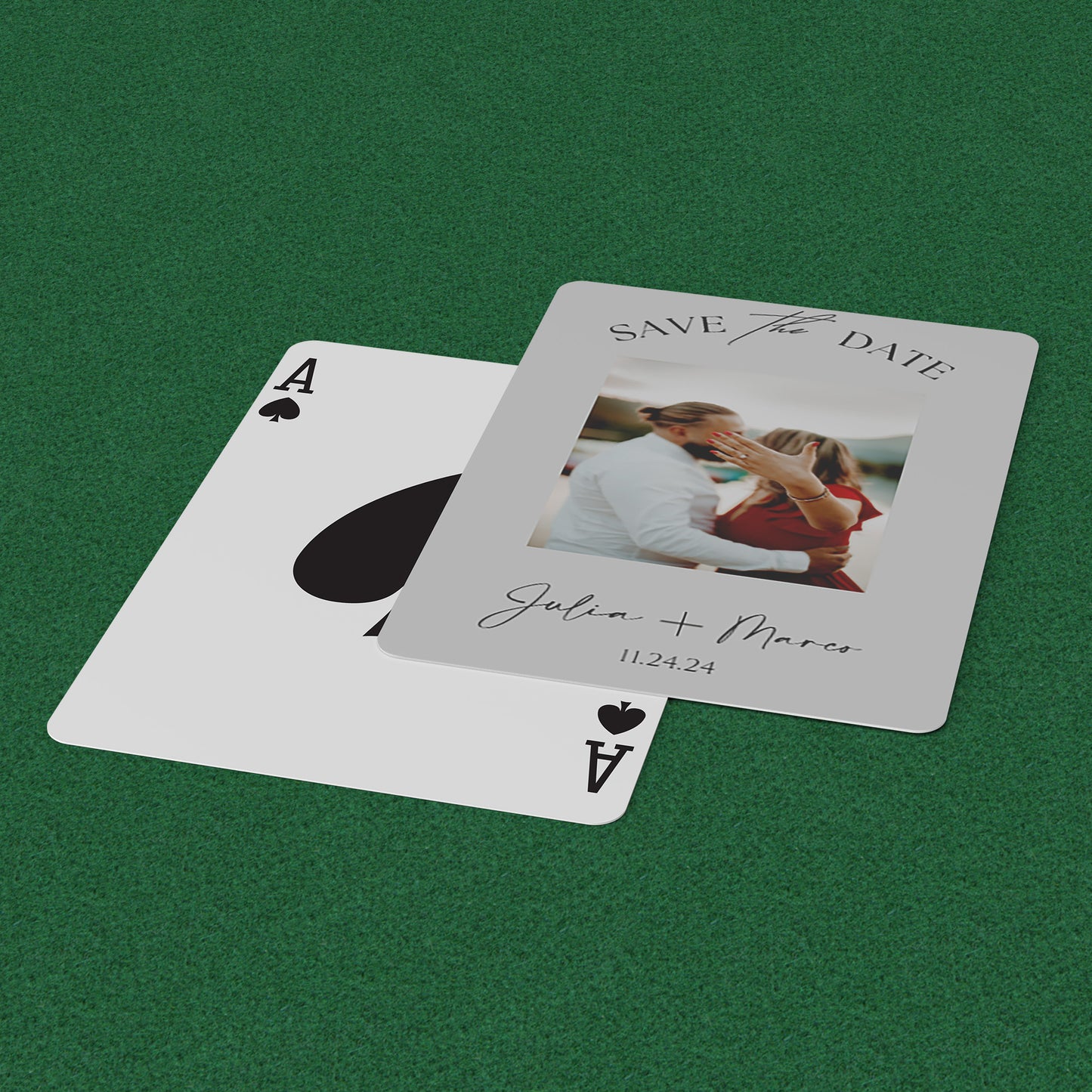 PLAYING CARDS WEDDING DESIGN #3