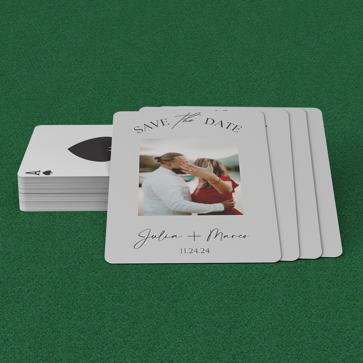 PLAYING CARDS WEDDING DESIGN #3