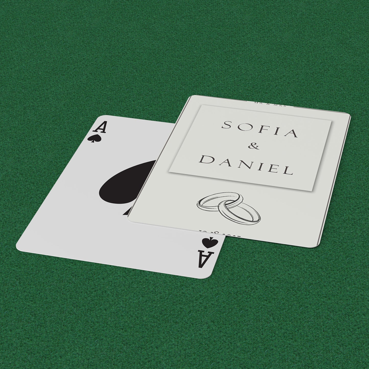 PLAYING CARDS WEDDING DESIGN #4