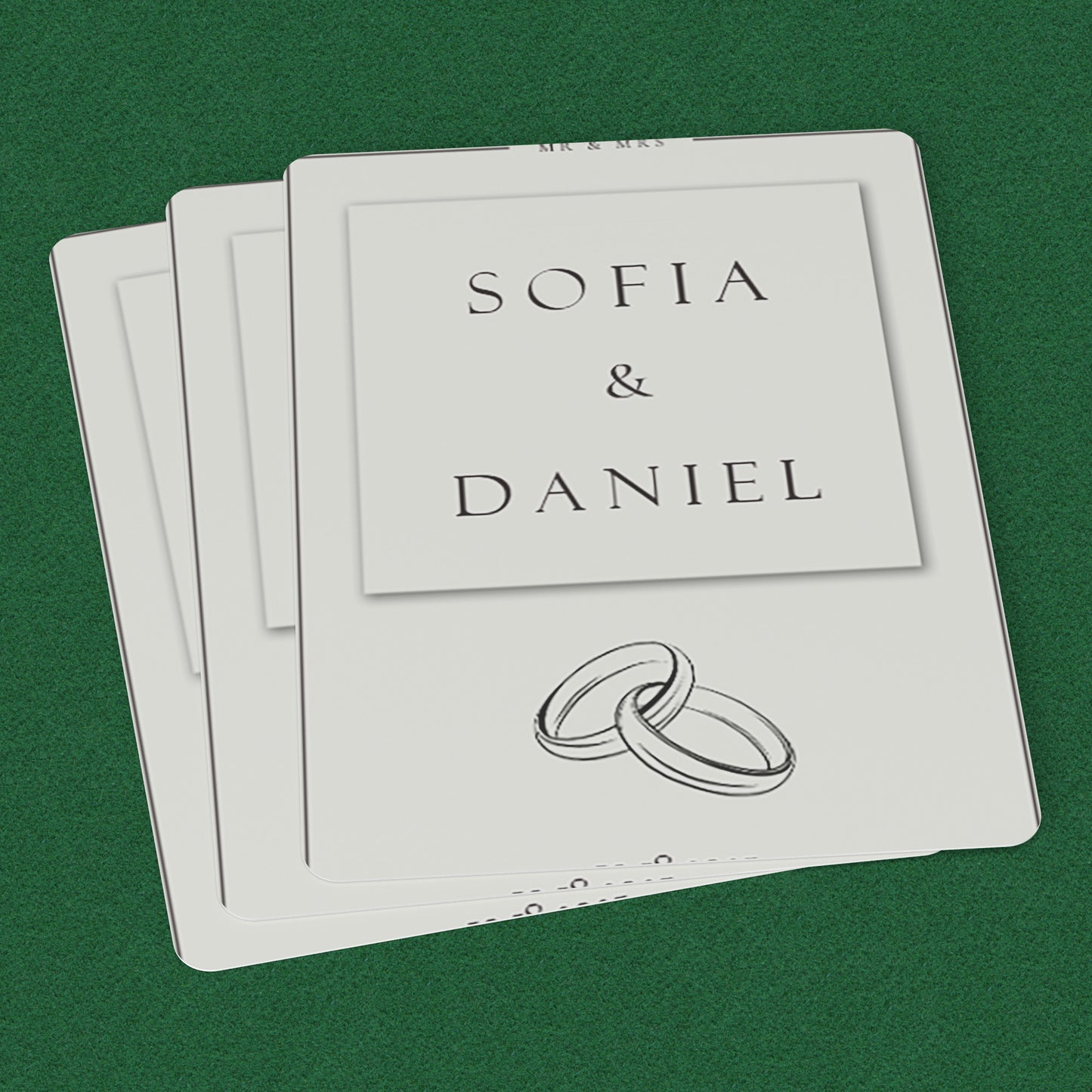 PLAYING CARDS WEDDING DESIGN #4