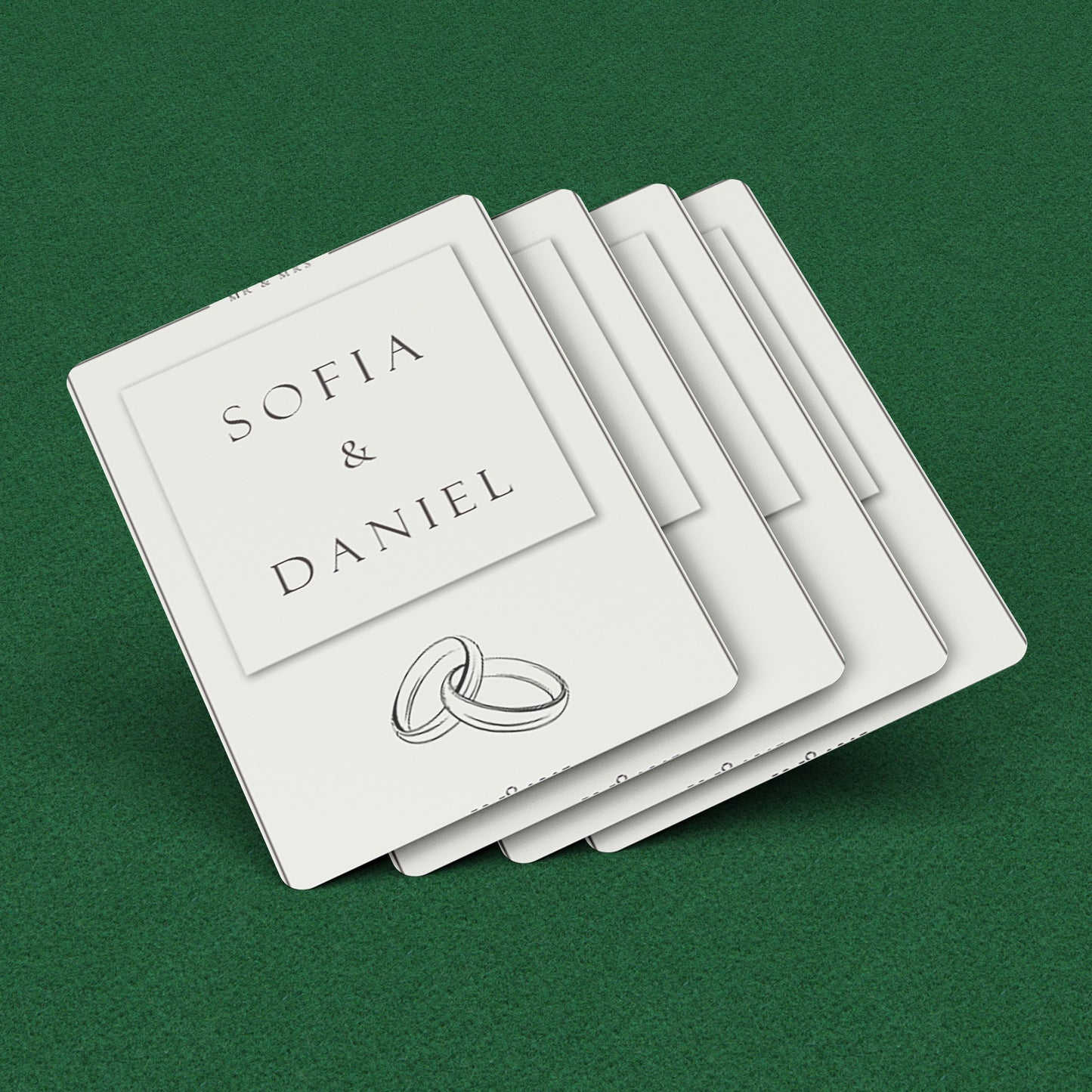 PLAYING CARDS WEDDING DESIGN #4
