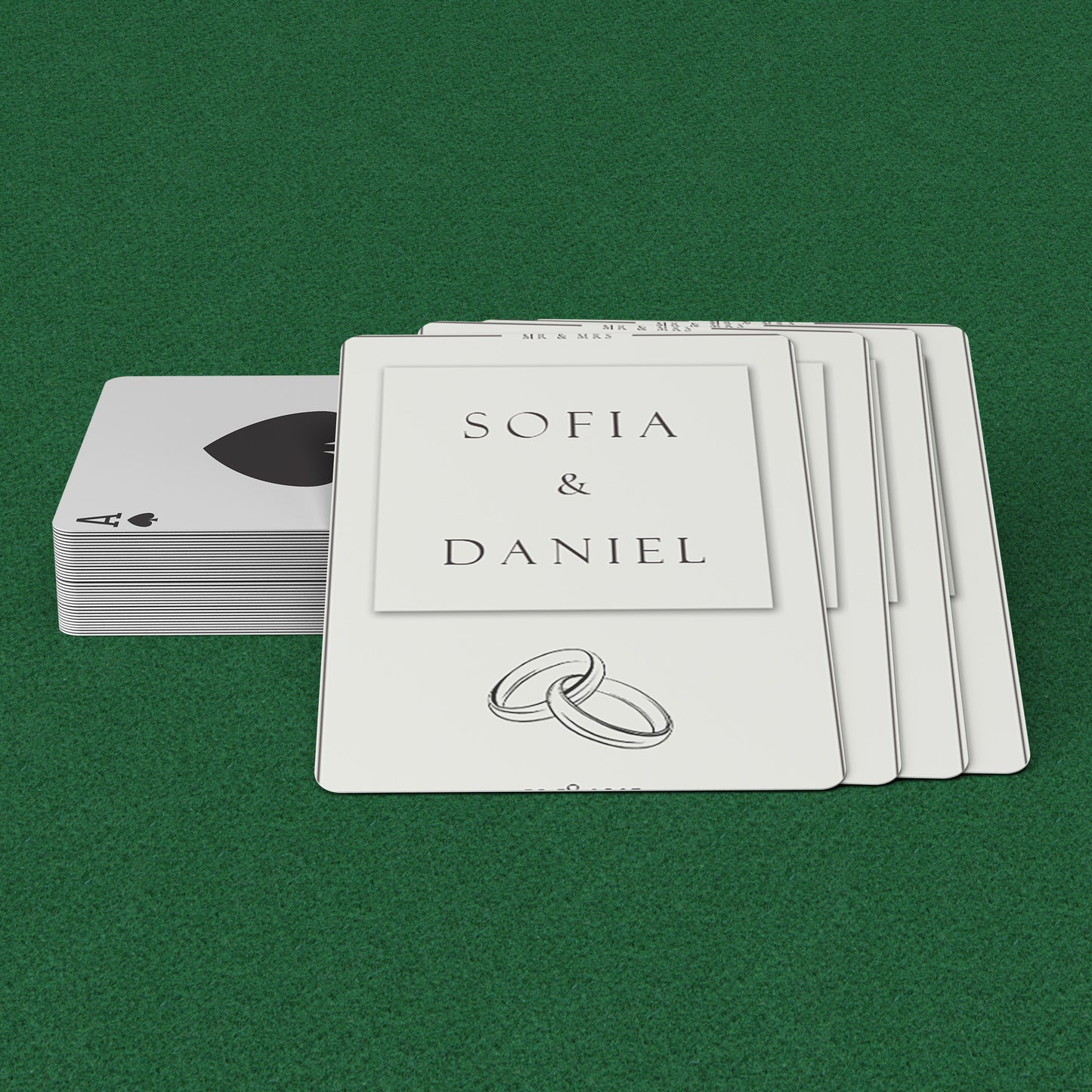 PLAYING CARDS WEDDING DESIGN #4