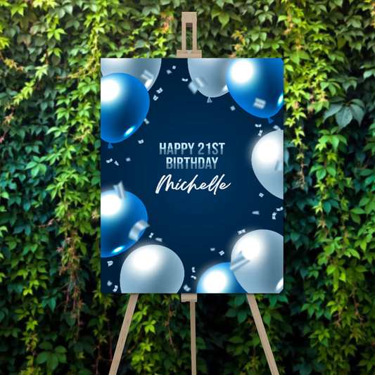 FOAM BOARD 18X24 BIRTHDAY DESIGN #13