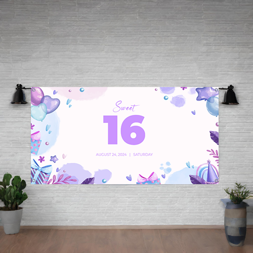 BANNER BIRTHDAY DESIGN #6