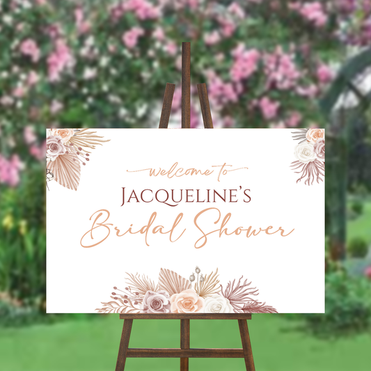 FOAM BOARD 24X36 BRIDAL SHOWER DESIGN #1