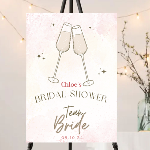 FOAM BOARD 24X36 BRIDAL SHOWER DESIGN #6