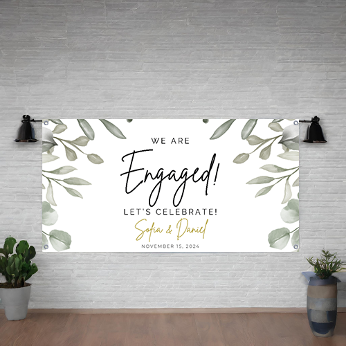 BANNER ENGAGEMENT DESIGN #1