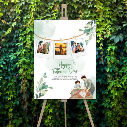 FOAM BOARD 18x24 FATHER'S DAY DESIGN 2