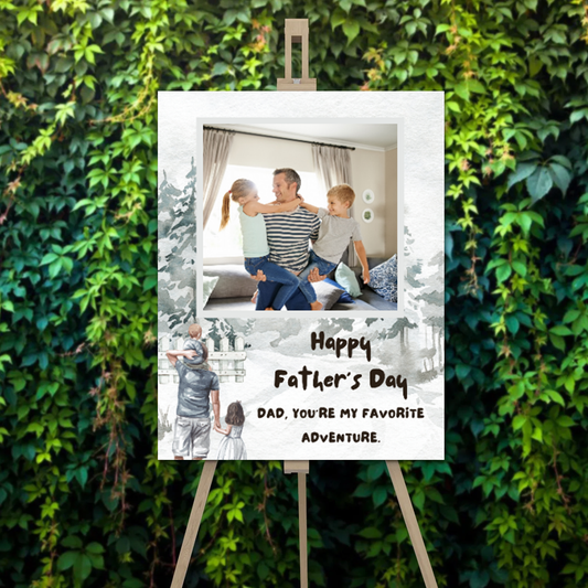 FOAM BOARD 18x24 FATHER'S DAY DESIGN 4