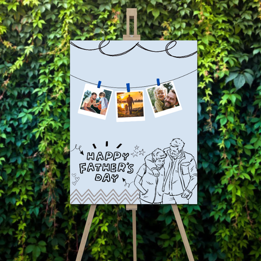 FOAM BOARD 18x24 FATHER'S DAY DESIGN 8