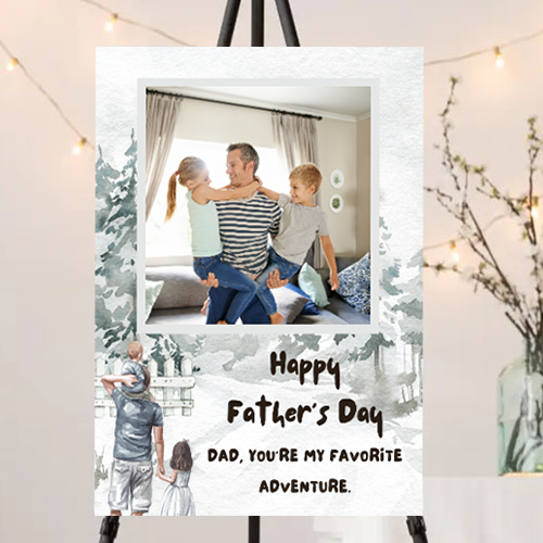 FOAM BOARD 24x36 FATHER'S DAY DESIGN 4